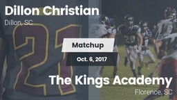 Matchup: Dillon Christian vs. The Kings Academy 2017