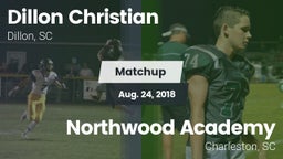 Matchup: Dillon Christian vs. Northwood Academy  2018
