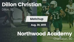 Matchup: Dillon Christian vs. Northwood Academy  2019