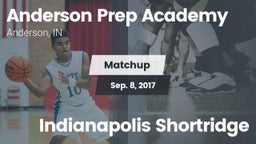 Matchup: Anderson Prep Academ vs. Indianapolis Shortridge 2017