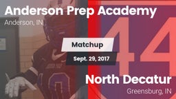 Matchup: Anderson Prep Academ vs. North Decatur  2017