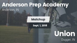 Matchup: Anderson Prep Academ vs. Union  2018