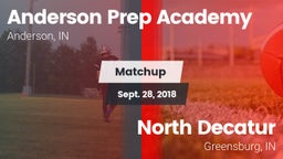 Matchup: Anderson Prep Academ vs. North Decatur  2018