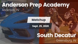Matchup: Anderson Prep Academ vs. South Decatur  2020