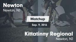 Matchup: Newton vs. Kittatinny Regional  2016