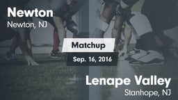 Matchup: Newton vs. Lenape Valley  2016