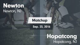 Matchup: Newton vs. Hopatcong  2016