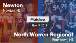 Matchup: Newton vs. North Warren Regional  2016