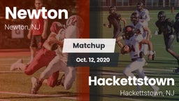 Matchup: Newton vs. Hackettstown  2020