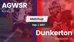 Matchup: AGWSR vs. Dunkerton  2017