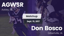 Matchup: AGWSR vs. Don Bosco  2017