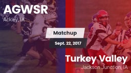 Matchup: AGWSR vs. Turkey Valley  2017