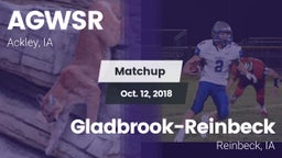 Matchup: AGWSR vs. Gladbrook-Reinbeck  2018