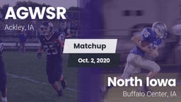 Matchup: AGWSR vs. North Iowa  2020