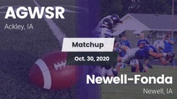 Matchup: AGWSR vs. Newell-Fonda  2020