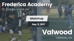 Matchup: Frederica Academy vs. Valwood  2017