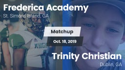 Matchup: Frederica Academy vs. Trinity Christian  2019