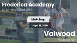 Matchup: Frederica Academy vs. Valwood  2020