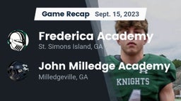 Recap: Frederica Academy  vs. John Milledge Academy  2023