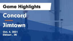 Concord  vs Jimtown  Game Highlights - Oct. 4, 2021