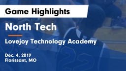 North Tech  vs Lovejoy Technology Academy  Game Highlights - Dec. 4, 2019