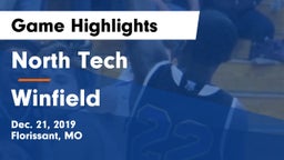 North Tech  vs Winfield  Game Highlights - Dec. 21, 2019