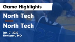 North Tech  vs North Tech  Game Highlights - Jan. 7, 2020