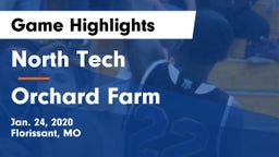 North Tech  vs Orchard Farm  Game Highlights - Jan. 24, 2020