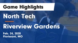 North Tech  vs Riverview Gardens  Game Highlights - Feb. 24, 2020