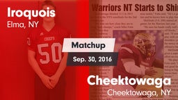 Matchup: Iroquois vs. Cheektowaga  2016