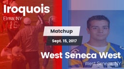 Matchup: Iroquois vs. West Seneca West  2017