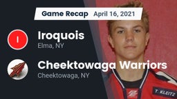 Recap: Iroquois  vs. Cheektowaga Warriors 2021