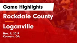 Rockdale County  vs Loganville  Game Highlights - Nov. 9, 2019