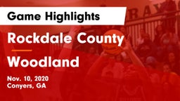 Rockdale County  vs Woodland  Game Highlights - Nov. 10, 2020