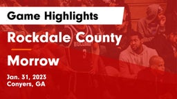 Rockdale County  vs Morrow  Game Highlights - Jan. 31, 2023