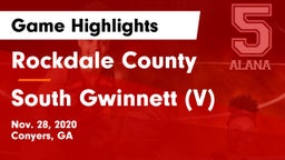 Rockdale County  vs South Gwinnett (V) Game Highlights - Nov. 28, 2020