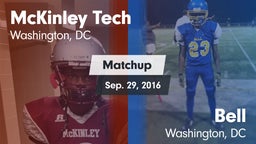 Matchup: McKinley Tech vs. Bell  2016
