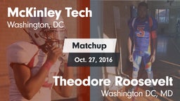 Matchup: McKinley Tech vs. Theodore Roosevelt  2016