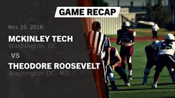 Recap: McKinley Tech  vs. Theodore Roosevelt  2016