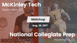 Matchup: McKinley Tech vs. National Collegiate Prep  2017
