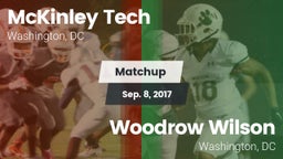Matchup: McKinley Tech vs. Woodrow Wilson  2017