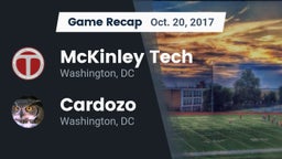 Recap: McKinley Tech  vs. Cardozo  2017