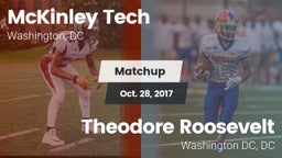 Matchup: McKinley Tech vs. Theodore Roosevelt  2017