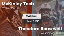 Matchup: McKinley Tech vs. Theodore Roosevelt  2018