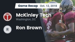 Recap: McKinley Tech  vs. Ron Brown 2018