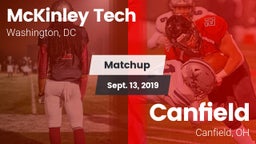 Matchup: McKinley Tech vs. Canfield  2019