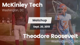 Matchup: McKinley Tech vs. Theodore Roosevelt  2019