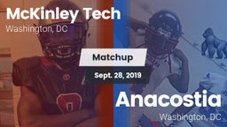 Matchup: McKinley Tech vs. Anacostia  2019