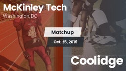 Matchup: McKinley Tech vs. Coolidge  2019