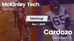 Matchup: McKinley Tech vs. Cardozo  2019